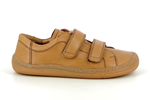 d velcro  cognac barefoot low tops - Photo