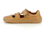 d velcro sandal  cognac barefoot - Photo