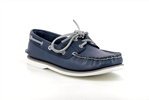 classic boat  dark blue full grain a2gaz - Photo