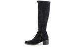 leonor suede stretch 51 noir - Photo