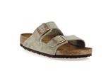 arizona cuir velours taupe largeur standard - Photo