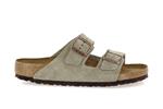 arizona cuir velours taupe largeur standard - Photo