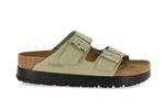 arizona platform cuir nubuck eucalyptus largeur etroite - Photo