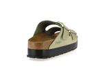 arizona platform cuir nubuck eucalyptus largeur etroite - Photo