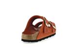 arizona cuir huile big buckle burnt orange largeur etroite - Photo