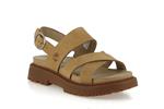 clairemont way cross strap  medium beige nubuck a61t4 - Photo