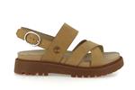 clairemont way cross strap  medium beige nubuck a61t4 - Photo