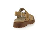 clairemont way cross strap  medium beige nubuck a61t4 - Photo