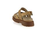 clairemont way cross strap  medium beige nubuck a61t4 - Photo