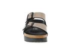 arizona platform birko flor electric metallic taupe largeur etroite - Photo