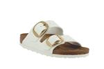 arizona birko flor big buckle patent white largeur etroite - Photo