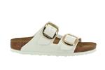 arizona birko flor big buckle patent white largeur etroite - Photo