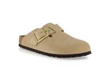 boston cuir nubuck big buckle sandcastle largeur etroite - Photo