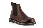 highwood slip on men cuir naturel chocolate largeur standard - Photo