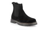 highwood slip on women cuir velours black largeur etroite - Photo