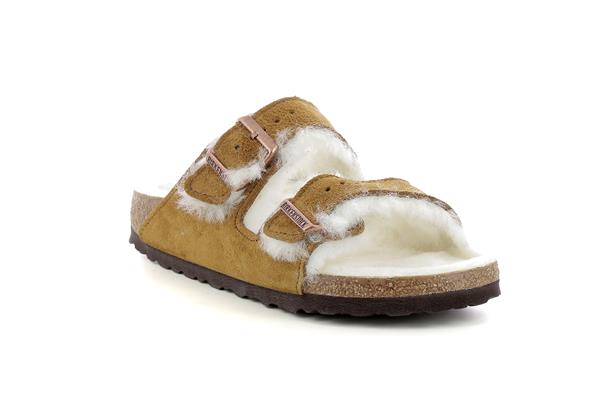 arizona fourrure agneau suede mink largeur etroite - Photo 1