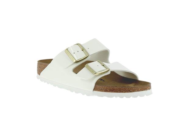 arizona birko flor patent white largeur etroite - Photo 1