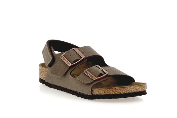 milano kids nubuck birko flor mocha - Photo 1