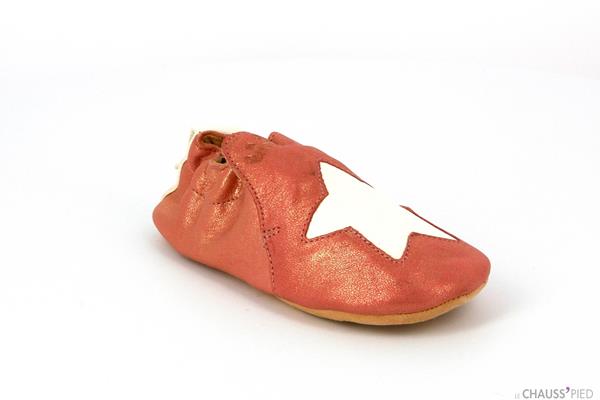 BLUBLU ETOILE PATIN - Pink/blanc - Patin crepe - Photo 1